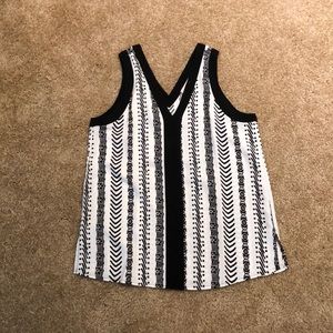 Loft Tribal V-Neck Tank